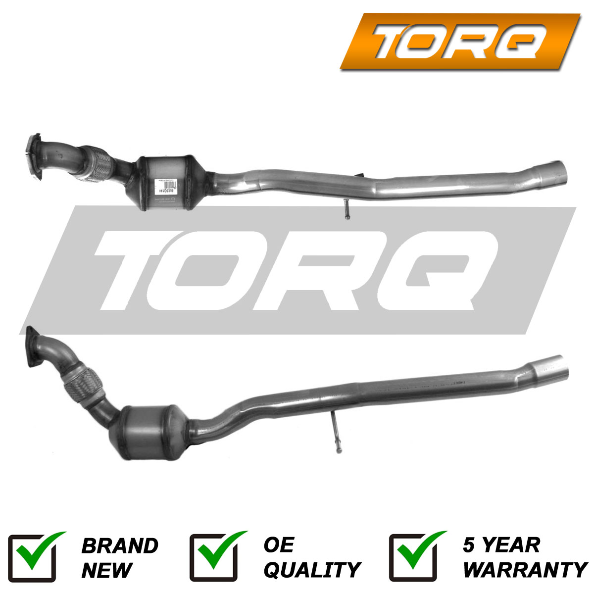 Catalytic Converter Euro 4 Torq Fits Land Rover Discovery 2.7 D TD